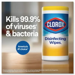Discount 7 in. x 8 in. 1-Ply Disinfecting Wipes - Fresh Scent/Citrus Blend, White (35/Canister, 3 Canisters/Pack) Skin Care & Personal Hygiene