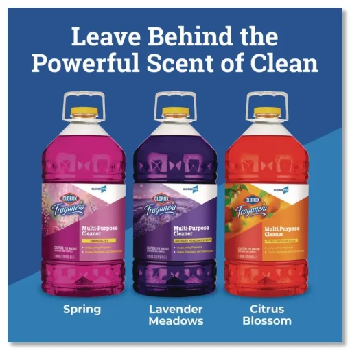 Sale 175 oz. Bottle Pro Fraganzia Multi-Purpose Cleaner - Citrus Blossom Scent (3/Carton) Cleaning & Janitorial Supplies