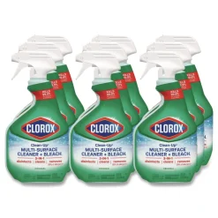 Online 32 oz. Clean-Up Multi-Surface Cleaner with Bleach - Original (9/Carton) Cleaning & Janitorial Supplies