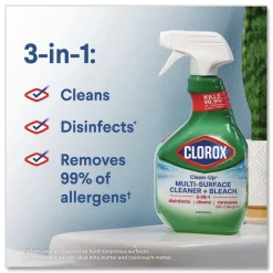Online 32 oz. Clean-Up Multi-Surface Cleaner with Bleach - Original (9/Carton) Cleaning & Janitorial Supplies