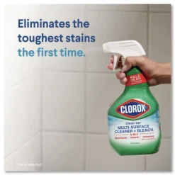 Online 32 oz. Clean-Up Multi-Surface Cleaner with Bleach - Original (9/Carton) Cleaning & Janitorial Supplies