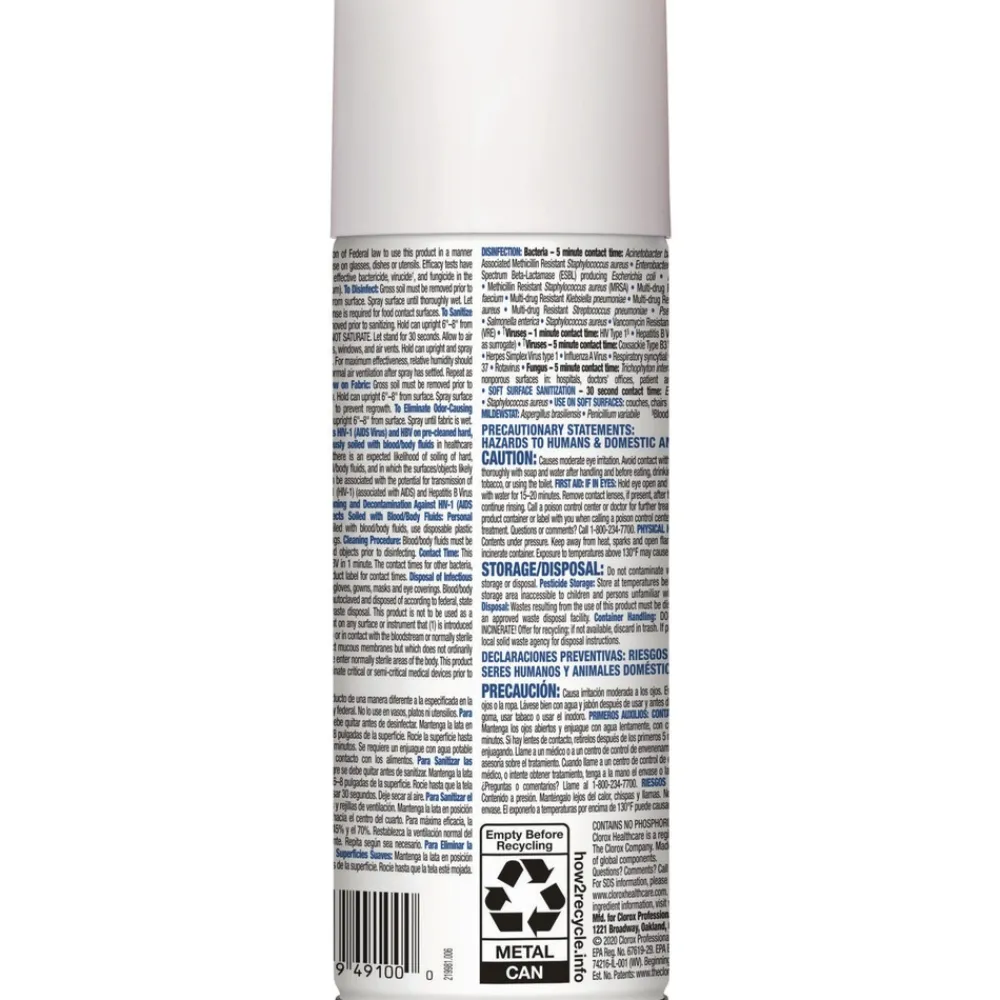 Best 49100 14 oz. Aerosol Citrus Citrace Hospital Disinfectant and Deodorizer (12/Carton) Cleaning & Janitorial Supplies
