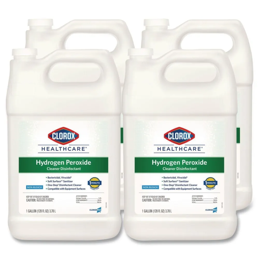 Online 1 gal. Bottle Hydrogen-Peroxide Cleaner/Disinfectant (4/Carton) Cleaning & Janitorial Supplies