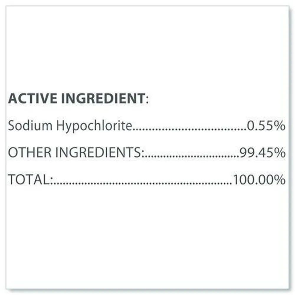 Best 6.75 in. x 9 in. 1-Ply Individual Bleach Germicidal Wipes - Unscented White (6/Carton) Cleaning & Janitorial Supplies