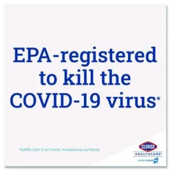 Best 6.75 in. x 9 in. 1-Ply Individual Bleach Germicidal Wipes - Unscented White (6/Carton) Cleaning & Janitorial Supplies