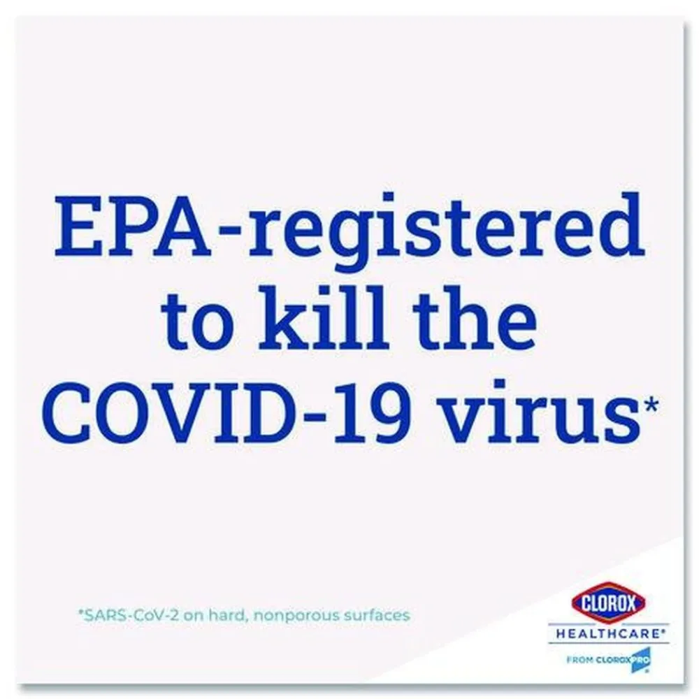 Best 6.75 in. x 9 in. 1-Ply Individual Bleach Germicidal Wipes - Unscented White (6/Carton) Cleaning & Janitorial Supplies