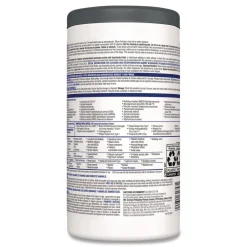 New 6.75 in. x 8 in. 1-Ply VersaSure Cleaner Disinfectant Wipes - Fragranced White (6/Carton) Cleaning & Janitorial Supplies