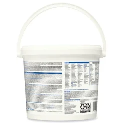 Outlet 12 in. x 12 in. 1-Ply Bleach Germicidal Wipes - Unscented, White (110/Bucket) Skin Care & Personal Hygiene