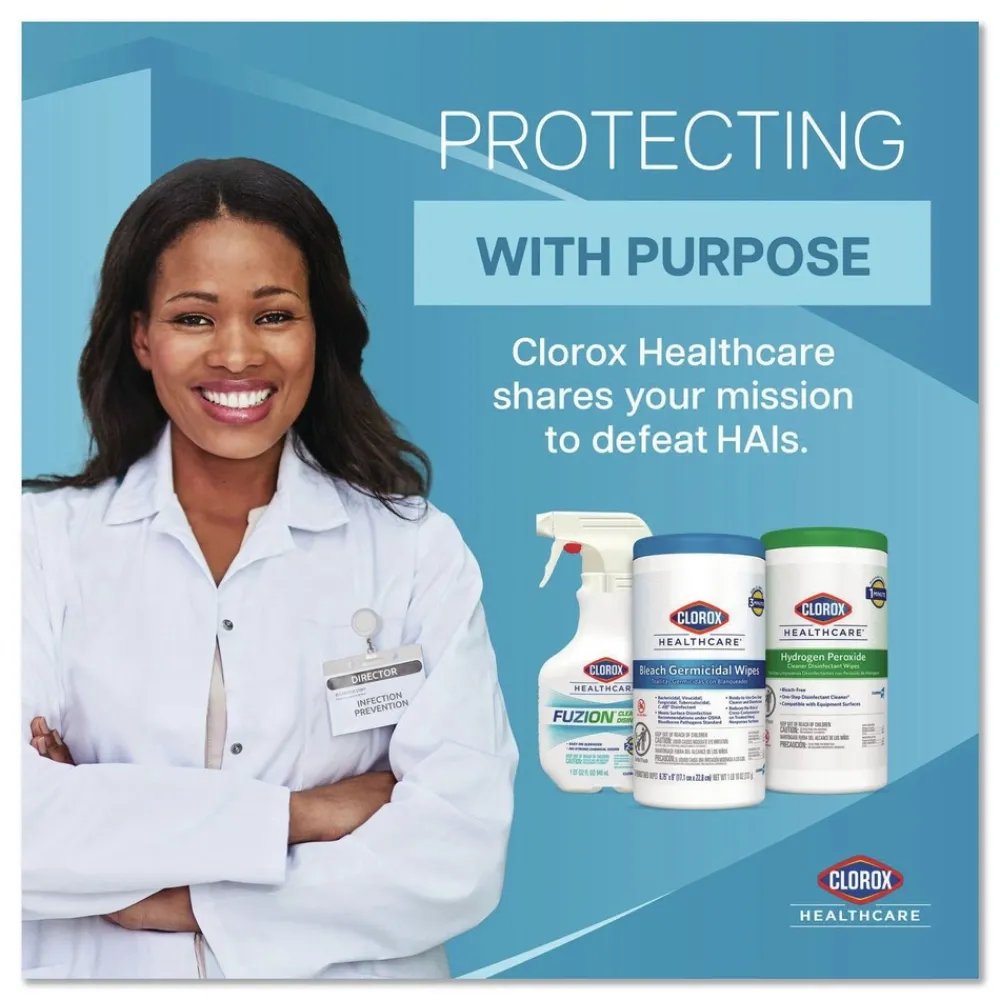 Online 6-3/4 in. x 8 in. Dispatch Cleaner Disinfectant Towels (8/Carton) Cleaning & Janitorial Supplies