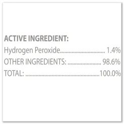Outlet 12 in. x 11 in. Hydrogen Peroxide Cleaner Disinfectant Wipes - Unscented White (2/Carton) Cleaning & Janitorial Supplies