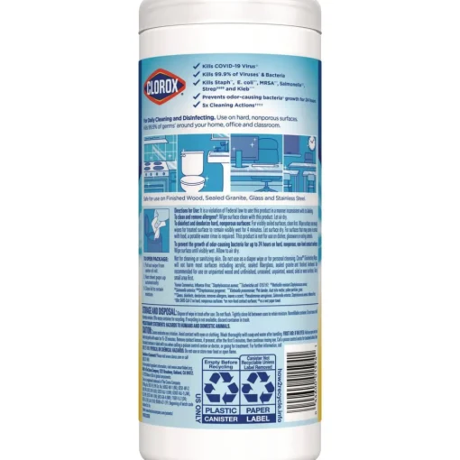 Best 12-Pack Citrus Blend Disinfecting Wipes Cleaning & Janitorial Supplies
