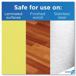 Hot 1-Ply 7 in. x 8 in. Disinfecting Wipes - Lemon Fresh, White (75/Canister) Skin Care & Personal Hygiene