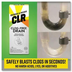 Discount Clog-Free Drain Cleaner 4.5 Oz Aerosol Spray (6/Carton) Cleaning & Janitorial Supplies