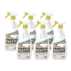 Hot 32 oz. Commercial Probiotic Cleaner Spray - Lemon Scent (6/Carton) Cleaning & Janitorial Supplies