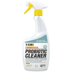 Hot 32 oz. Commercial Probiotic Cleaner Spray - Lemon Scent (6/Carton) Cleaning & Janitorial Supplies