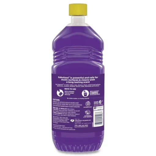 Hot 153096 33.8 oz. Multipurpose Cleaner Bottle - Lavender (12/Carton) Cleaning & Janitorial Supplies