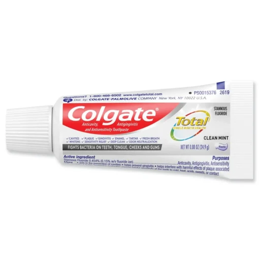 Discount Total 0.88 oz. Toothpaste - Coolmint (24/Carton) Cleaning & Janitorial Supplies