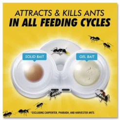 New Max 0.84 oz. 4 Bait Stations 2-in-1 Ant Bait Cleaning & Janitorial Supplies
