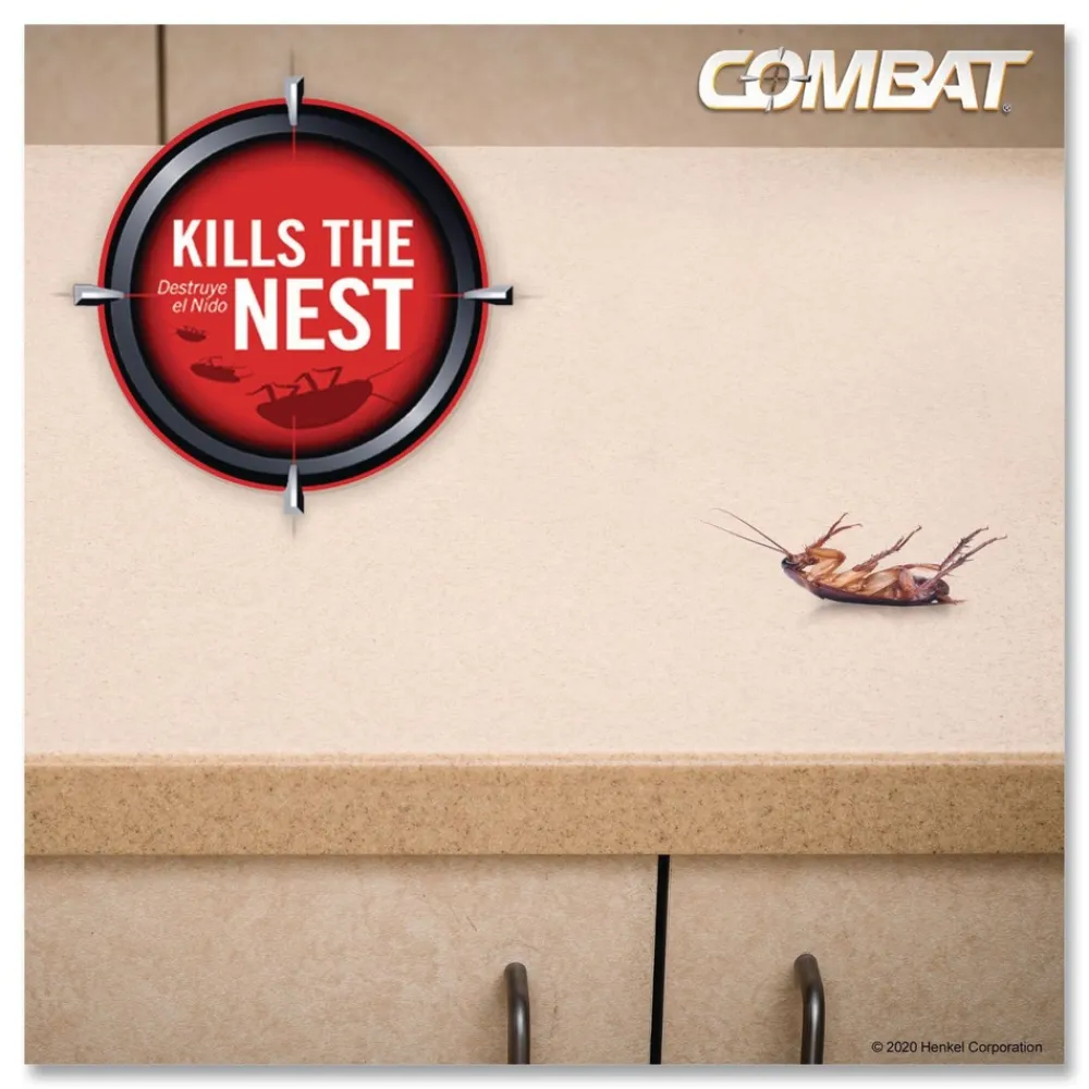 Hot Roach Bait Insecticide for Small and Large Roaches 0.42 oz 12 Bait Stations Cleaning & Janitorial Supplies