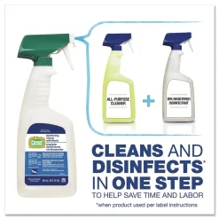 32 oz. Plastic Spray Bottle Fresh Scent Disinfecting Cleaner with Bleach (8/Carton) Cleaning & Janitorial Supplies