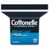 Hot 10358 5 in. x 7.25 in. Fresh Care Flushable Cleansing Cloths - White Cleaning & Janitorial Supplies