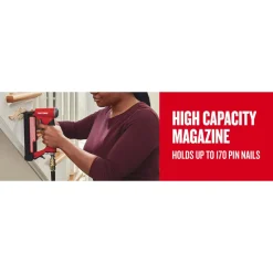 Hot 23 Gauge 1/2 in. to 1 in. Pneumatic Pin Nailer Nailers & Staplers
