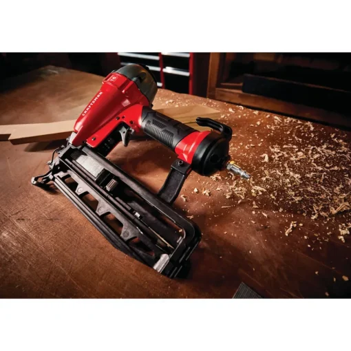 Hot 16 Gauge 1 in. to 2-1/2 in. Pneumatic Straight Finish Nailer Nailers & Staplers