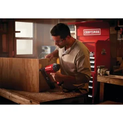 Hot 16 Gauge 1 in. to 2-1/2 in. Pneumatic Straight Finish Nailer Nailers & Staplers