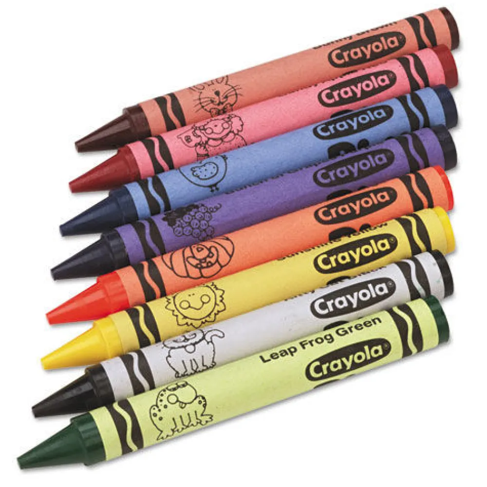 Online 25 Each of 8 Colors Jumbo Classpack Crayons (200/Set) Arts & Crafts Supplies