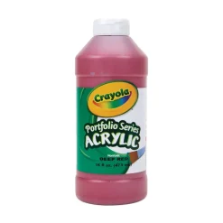 Online 16 oz Portfolio Series Acrylic Paint - Deep Red Arts & Crafts Supplies