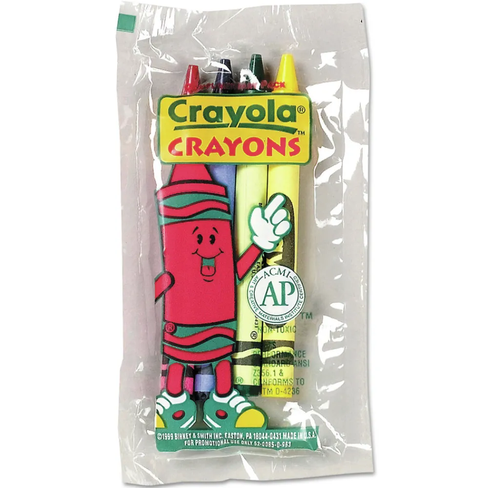 Sale Classic Color Cello Pack Party Favor Crayons (360/Carton) Arts & Crafts Supplies
