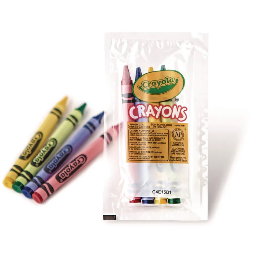 Sale Classic Color Cello Pack Party Favor Crayons (360/Carton) Arts & Crafts Supplies