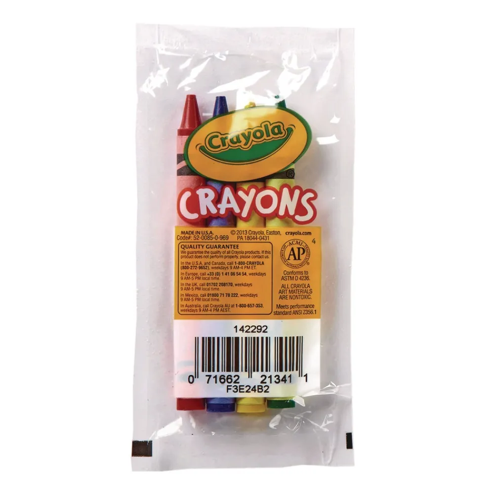 Sale Classic Color Cello Pack Party Favor Crayons (360/Carton) Arts & Crafts Supplies