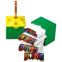 Online Classpack Regular Crayons with 13 Caddies - Assorted (832/Box) Arts & Crafts Supplies