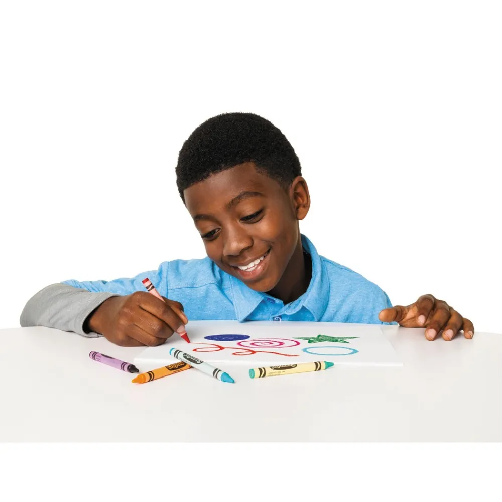 Online Classpack Regular Crayons with 13 Caddies - Assorted (832/Box) Arts & Crafts Supplies