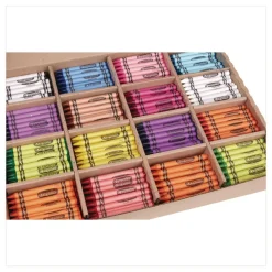 Discount 16-Color Classpack Regular Crayons (800/Box) Arts & Crafts Supplies