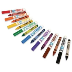 8-Color Crayon and Ultra-Clean Washable Marker Classpack (1-Box) Arts & Crafts Supplies