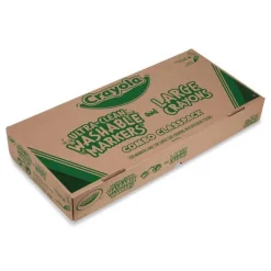 8-Color Crayon and Ultra-Clean Washable Marker Classpack (1-Box) Arts & Crafts Supplies