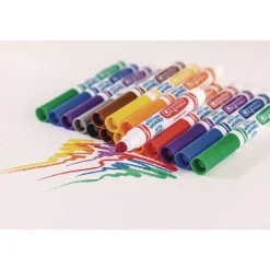 Online Ultra-Clean Broad Bullet Tip Washable Markers - Assorted Colors (1-Set) Pens, Pencils & Markers