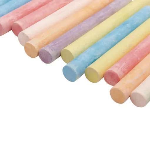 Outlet Colored Chalk - Assorted Colors (16/Pack) Arts & Crafts Supplies