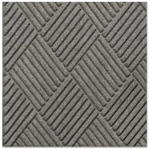 New Super-Soaker 36 x 120 Polypropylene Diamond Mat - Slate Office Furniture & Lighting