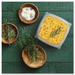 8.5 in. x 8.5 in. x 1.96 in. 16 oz. Plastic Bowls - Square Clear (504/Carton) Tabletop And Serveware