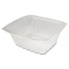 Discount 9.4 in. x 6.8 in. x 2.1 in. 32 oz. ClearPac Plastic Containers (504/Carton) Tabletop And Serveware