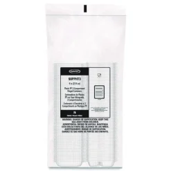 Online 9 in. x 8.75 in. x 3 in. 3-Compartments ProPlanet Microwaveable Plastic Hinged Containers - Clear (150/Carton) Tabletop And Serveware