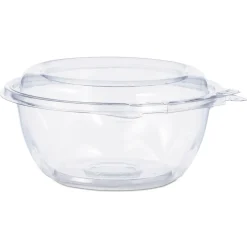Sale CTR12BD 5.5 in. x 2.6 in. 12 oz. Tamper-Resistant/Evident Dome Lid Bowls - Clear (240/Carton) Tabletop And Serveware