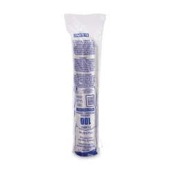 DLW662 1.9 in. Diameter Hole Open-Top Dome Lid Fits 9 oz. To 22 oz. Plastic Cups - Clear (1000/Carton) Tabletop And Serveware