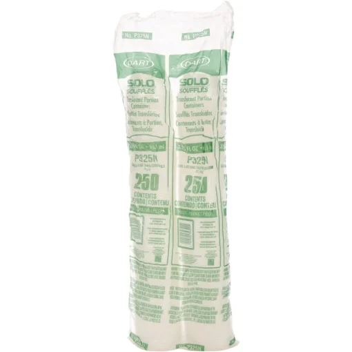 Online P325N 3.25 oz. Polystyrene Portion Cups - Translucent (2500/Carton) Tabletop And Serveware