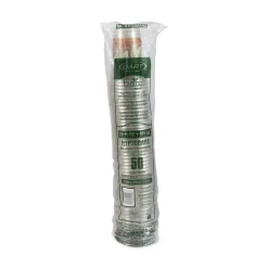 Sale RTP20BARE Bare Eco-Forward 20 oz. Plastic RPET Cold Cups - Leaf Design (600/Carton) Tabletop And Serveware