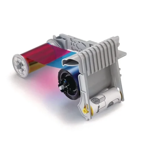Discount Entrust Full Color 2-Sided Ribbon Kit - Black/Cyan/Magenta/Yellow/Topcoat Protective Layer Office Electronics & Batteries