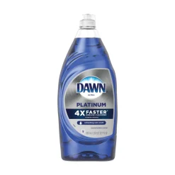 Discount 32.7 oz. Bottle Platinum Liquid Dish Detergent - Refreshing Rain Scent (8/Carton) Cleaning & Janitorial Supplies